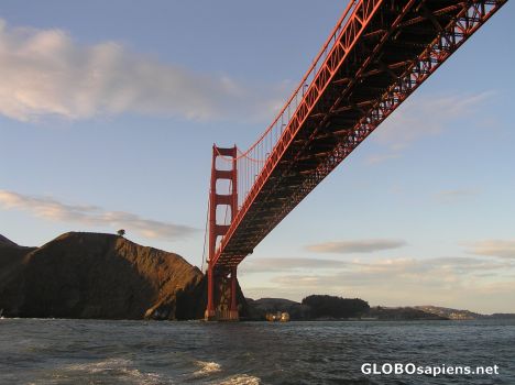 Postcard Golden Gate Bridge, San Francisco