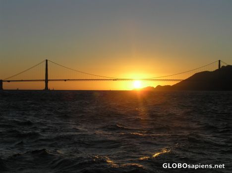 Postcard The Golden Gate Bridge