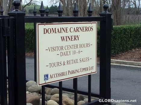 Postcard Domaine Carneros Winery
