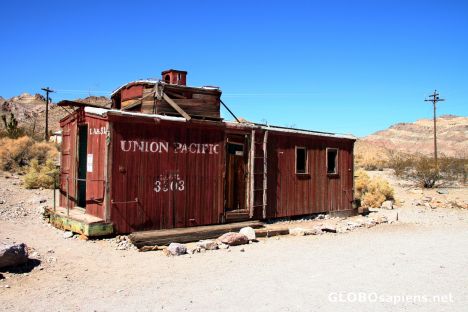 Postcard A Ghost Town in Death Valley