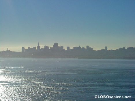 Postcard San Francisco Silhouette