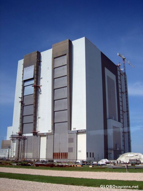 Postcard Another view of the VAB - the doors