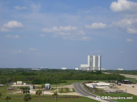 Postcard VAB - view from LC 39