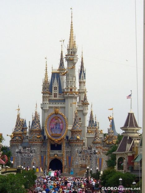 Postcard Cinderella Castle