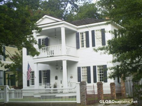 Postcard Historic house Columbus, GA, USA