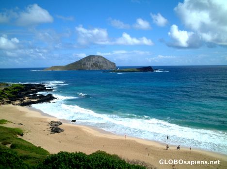 Postcard Maca Puu' Beach Hawaii