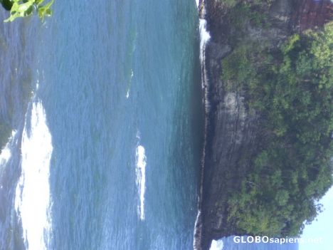 Postcard view from 4mile scenic drive HILO
