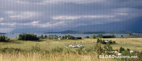 Postcard Flathead Lake