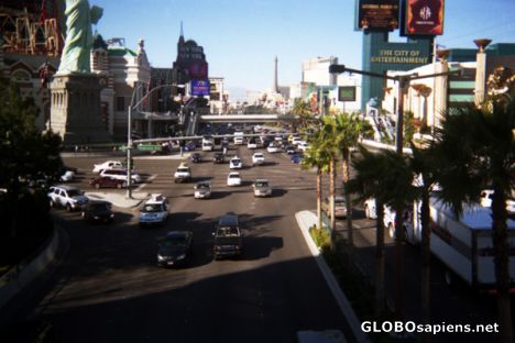 Postcard The Las Vegas Strip