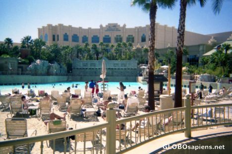 Postcard Las Vegas Mandalay Bay pool