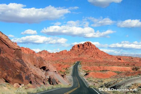 Postcard Las Vegas The Valley of Fire