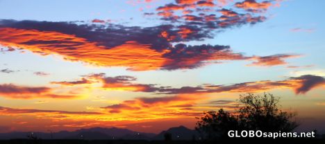 Postcard Sunrise Over Las Vegas 8-07