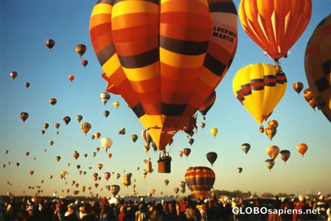 Albuquerque Balloon Fiesta Mass Ascension