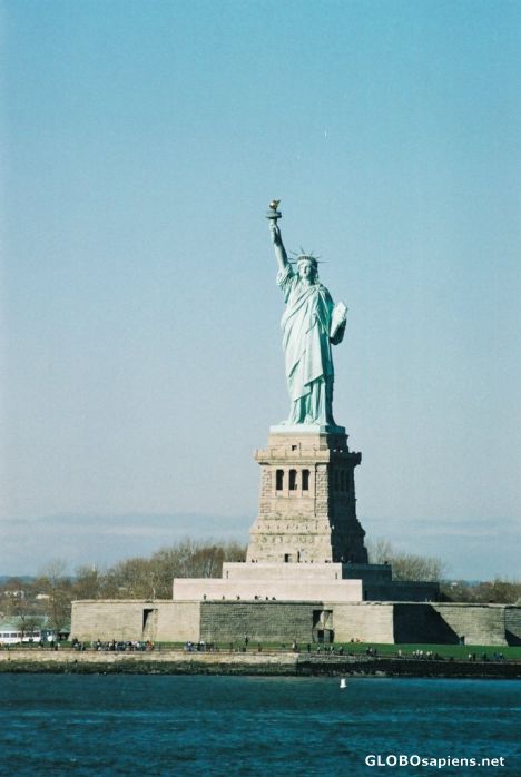 Postcard Statue of Liberty