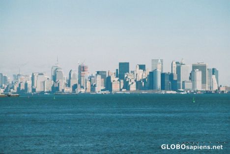Postcard Manhattan Skyline