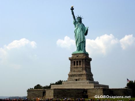 Postcard Liberty Statue