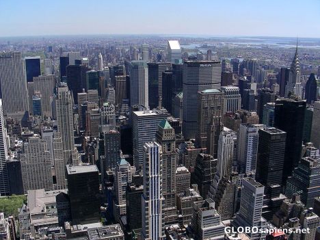 Postcard View over North Manhattan 2