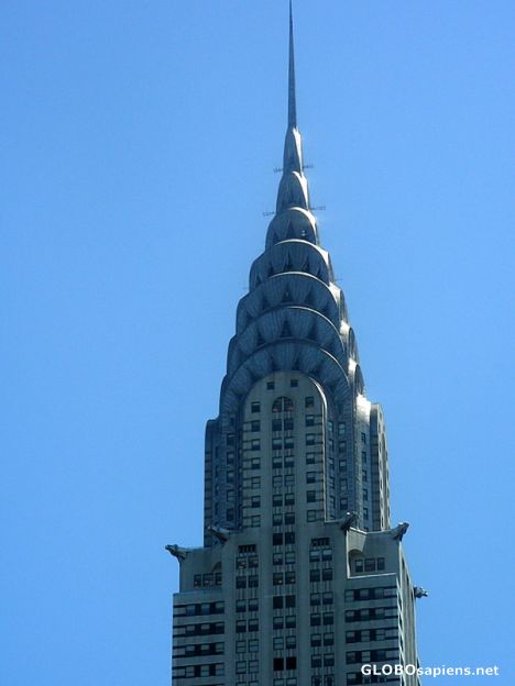 Postcard Chrysler building 1