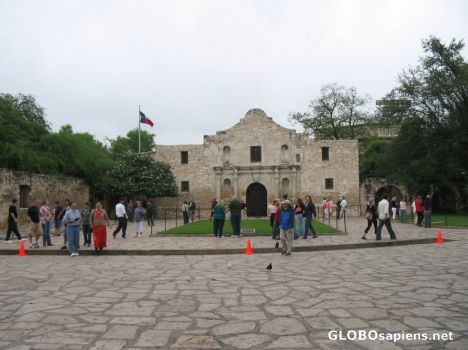 Postcard Texans all know about the Alamo