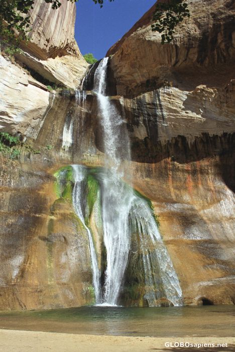 Postcard Lower Calf Creek Falls