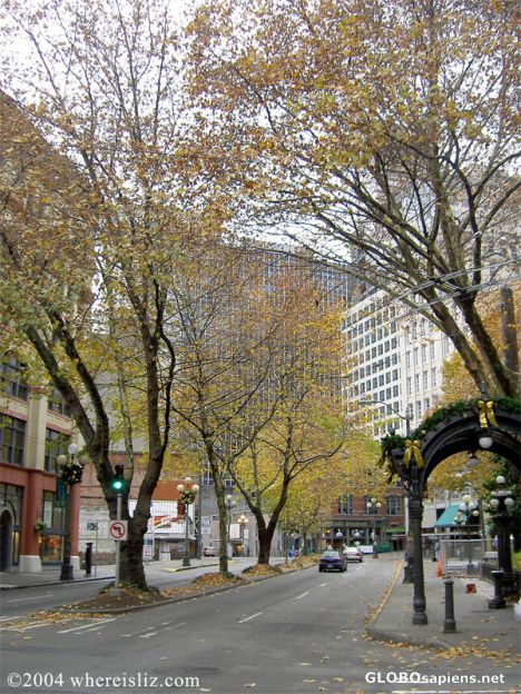 Postcard Pioneer Square, Seattle