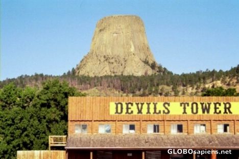Postcard Devils Tower