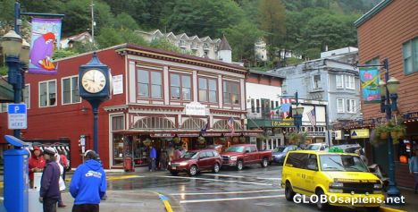 Postcard Juneau historic district