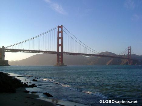 Postcard Golden Gate Bridge