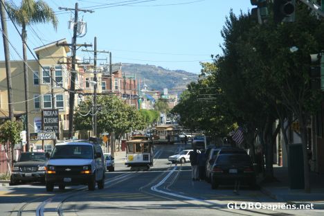 Postcard streets of San Francisco