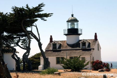 Postcard Monterey Lighthouse...