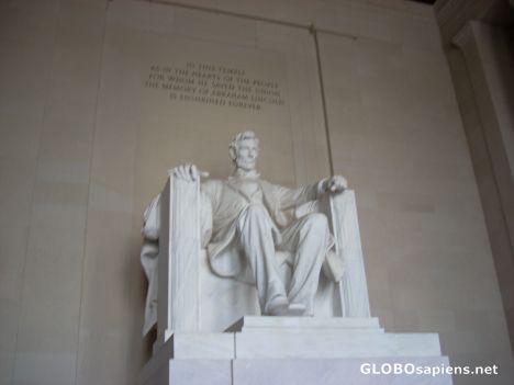 Postcard Abraham Lincoln Monument