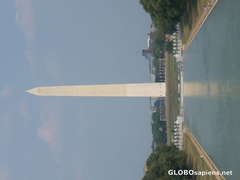 Postcard Washington Monument