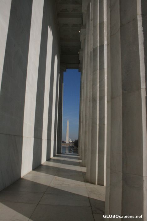 Postcard Washington Monument