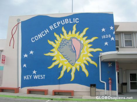 Postcard Welcome to Conch Republic