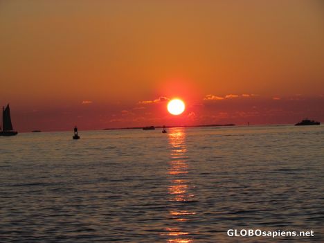 Postcard Sunset in Key West