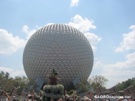 Postcard Walt Disney World - Spaceship Earth