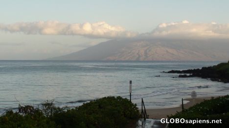 Postcard Sunrise at Wailea Looking across to West Maui