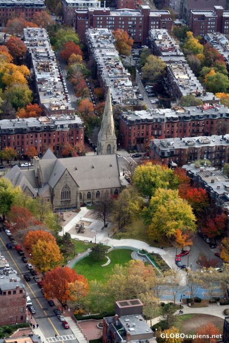 Postcard Boston - Autumn