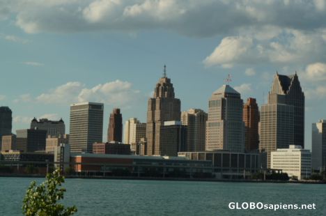 View of the City of Detroit and the Detroit River