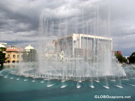 Postcard The Fountains of Bellagio