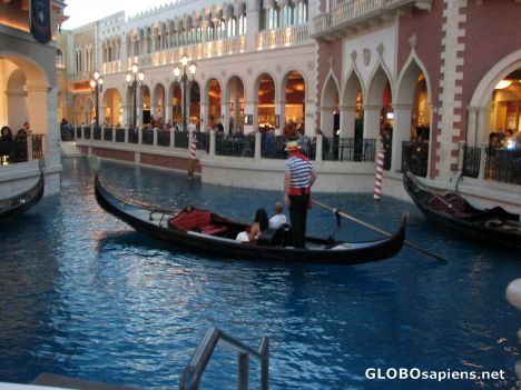Postcard The Grand Canal at the Venetian