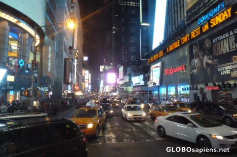 Postcard New York City - Times Square