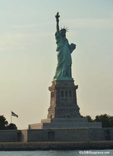 Postcard Statue of Liberty 2
