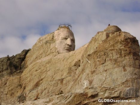 Postcard Crazy Horse Monument