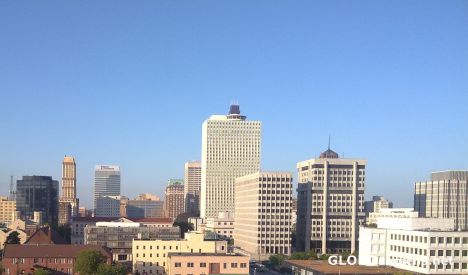 Postcard Memphis skyline