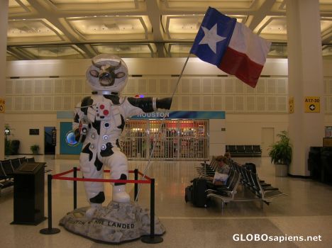 Postcard Houston, we have landed