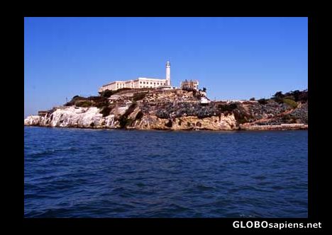 Postcard Alcatraz-The prison with a view