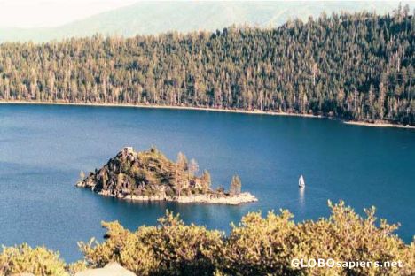 Postcard Lake Tahoe Emerald Bay