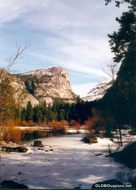 Postcard Yosemite February 2002