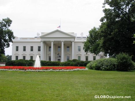 Postcard The White House